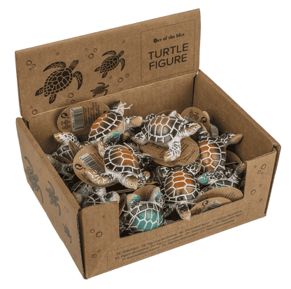 Polyresin decorative figurine, turtle, 5 x 2 cm,