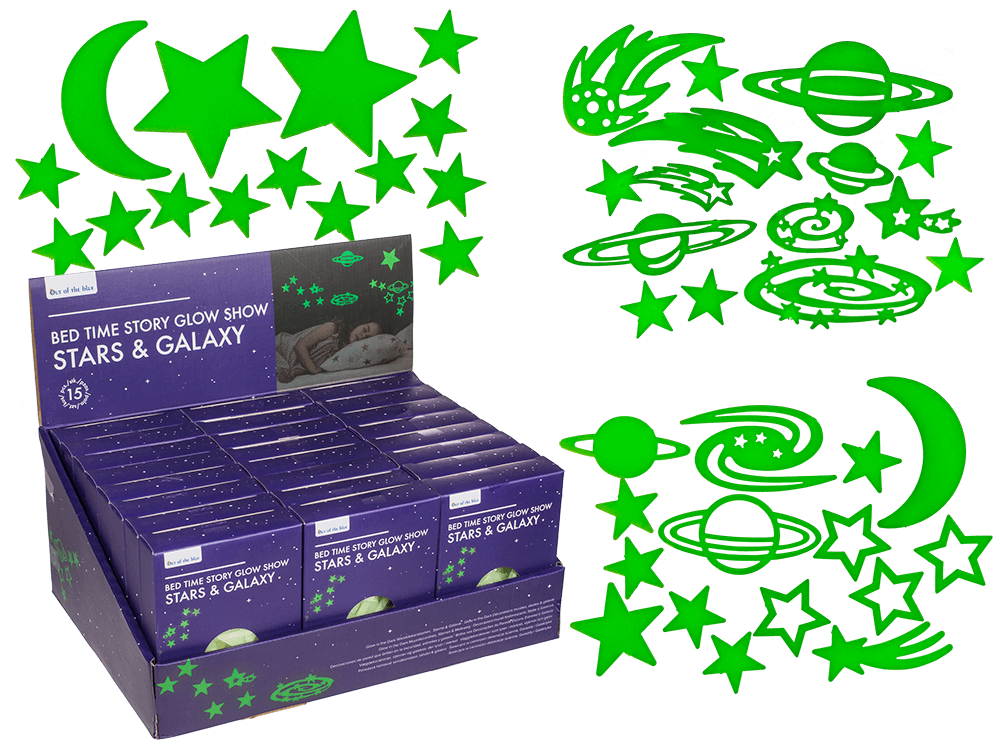 Bedtime Story Glow Show, Stars & Galaxy,