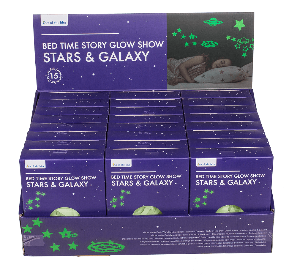 Bedtime Story Glow Show, Stars & Galaxy,