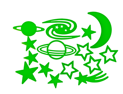 Bedtime Story Glow Show, Stars & Galaxy,