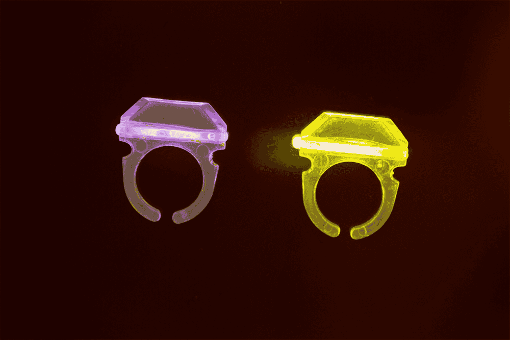 Glow Ring, Dia.: 4,5 mm,