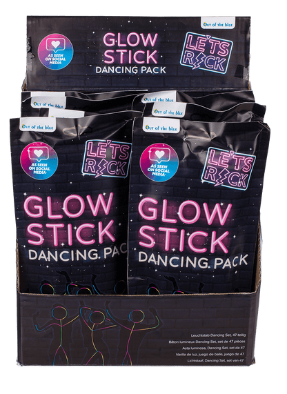 Glow Stick Dancing Pack, 47 pcs Set,