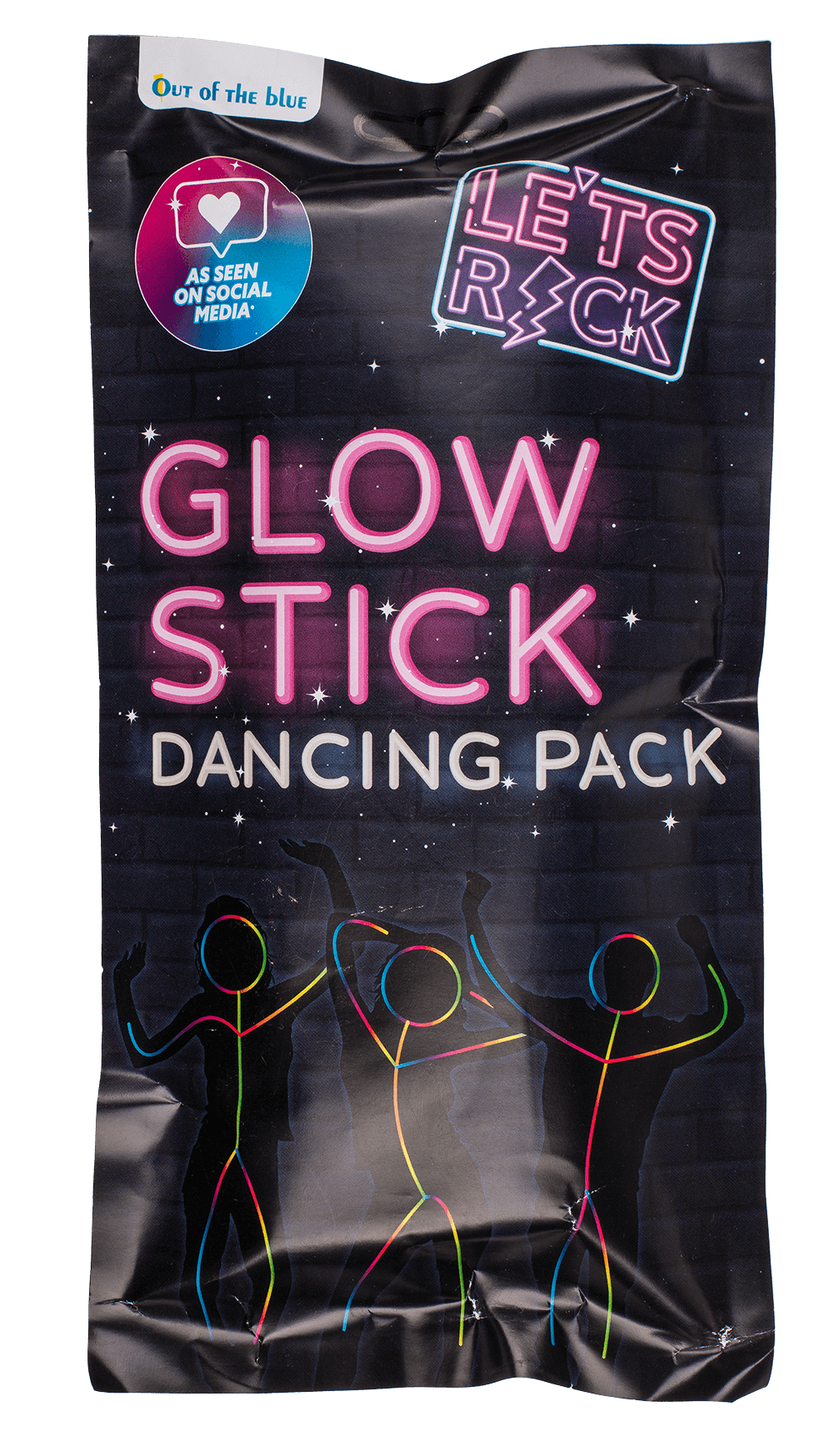 Glow Stick Dancing Pack, 47 pcs Set,