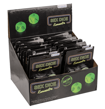 Love dice, Kamasutra, glow in the dark,