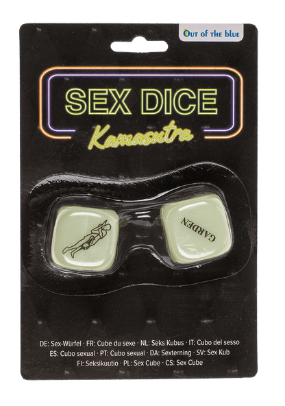 Love dice, Kamasutra, glow in the dark,