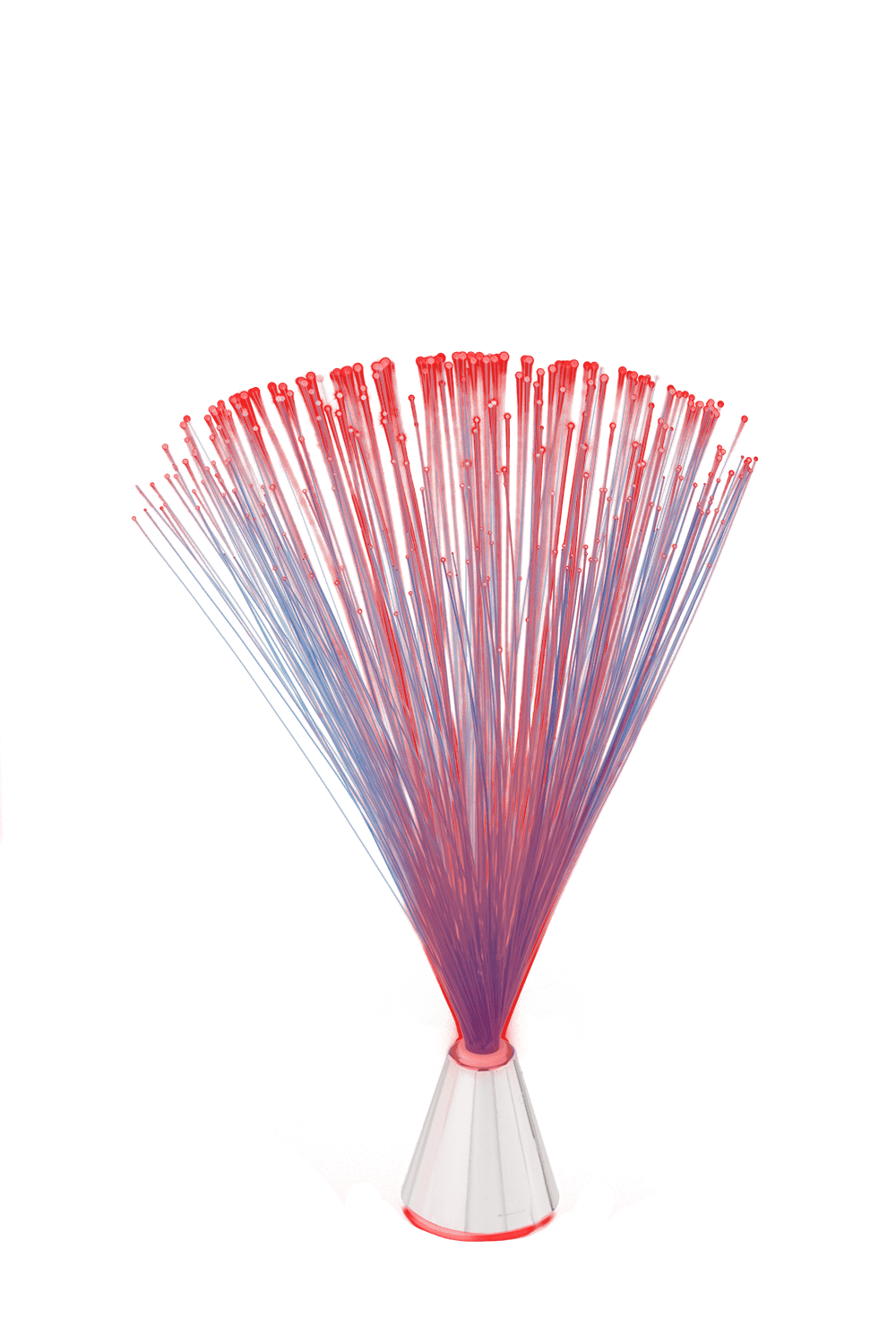 Fibreglass light with LED (incl. batteries),