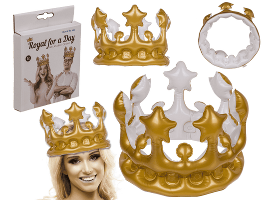 Inflatable crown, approx. 23 cm