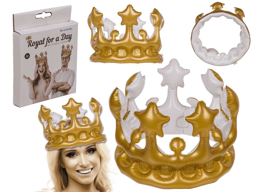 Inflatable crown, approx. 23 cm