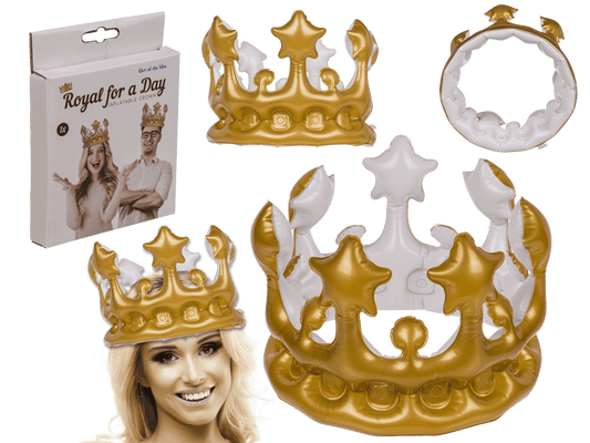 Inflatable crown, approx. 23 cm