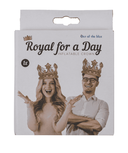 Inflatable crown, approx. 23 cm