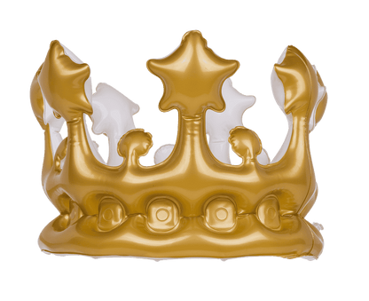 Inflatable crown, approx. 23 cm