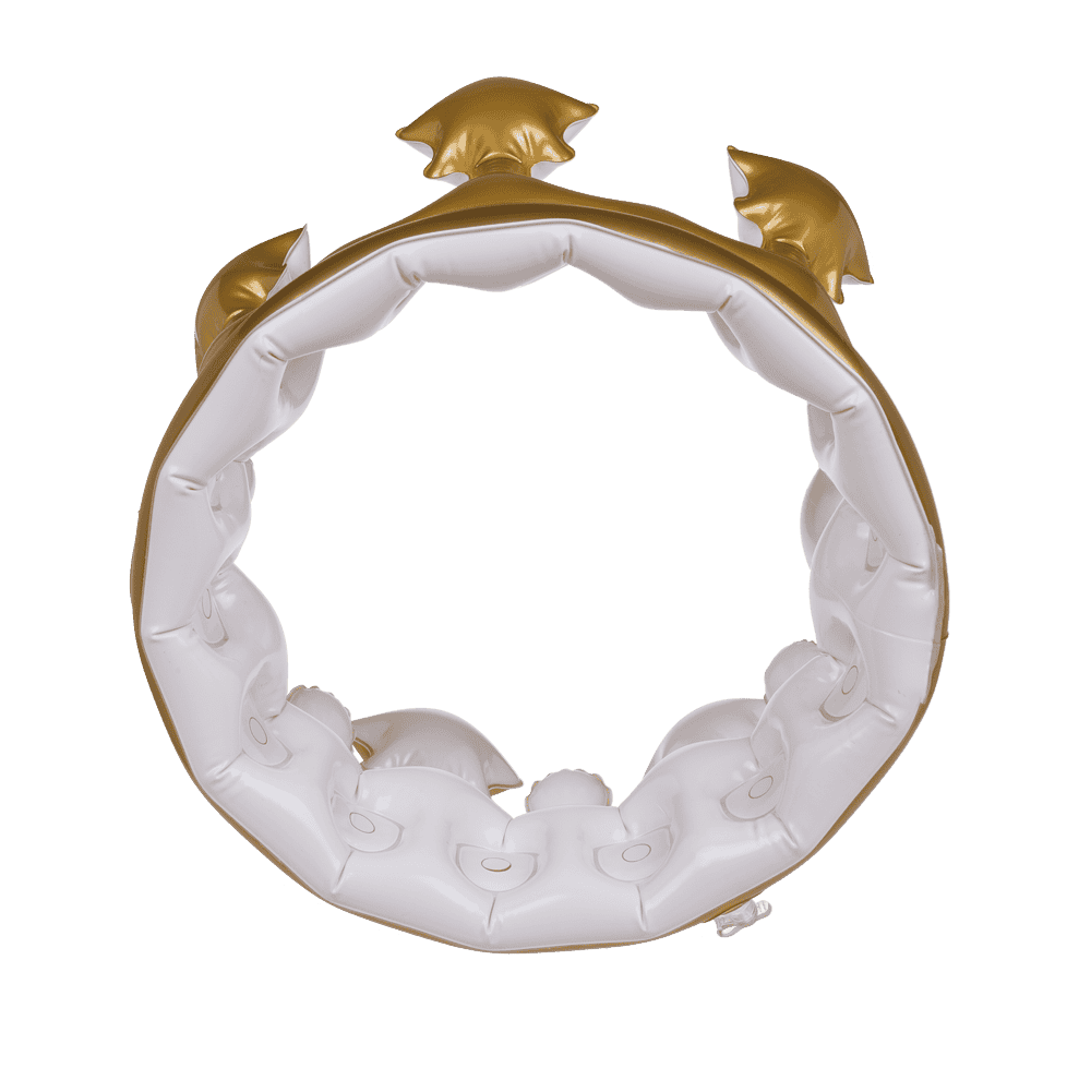 Inflatable crown, approx. 23 cm