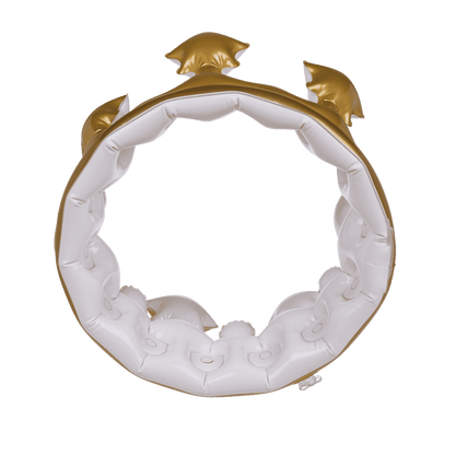 Inflatable crown, approx. 23 cm