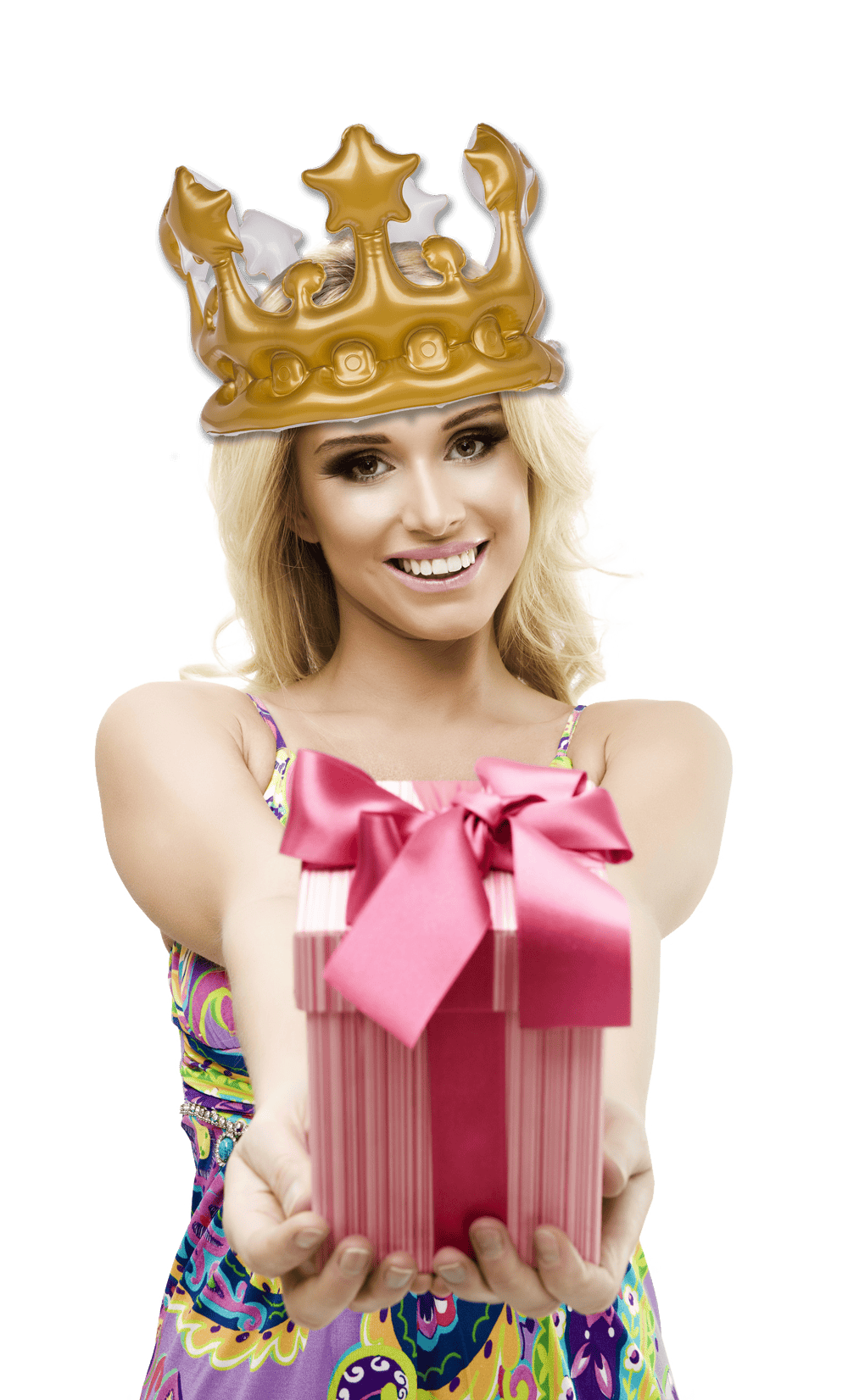 Inflatable crown, approx. 23 cm