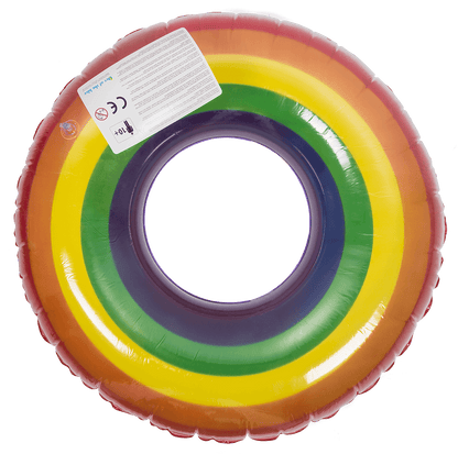 Inflatable swim ring, Rainbow,