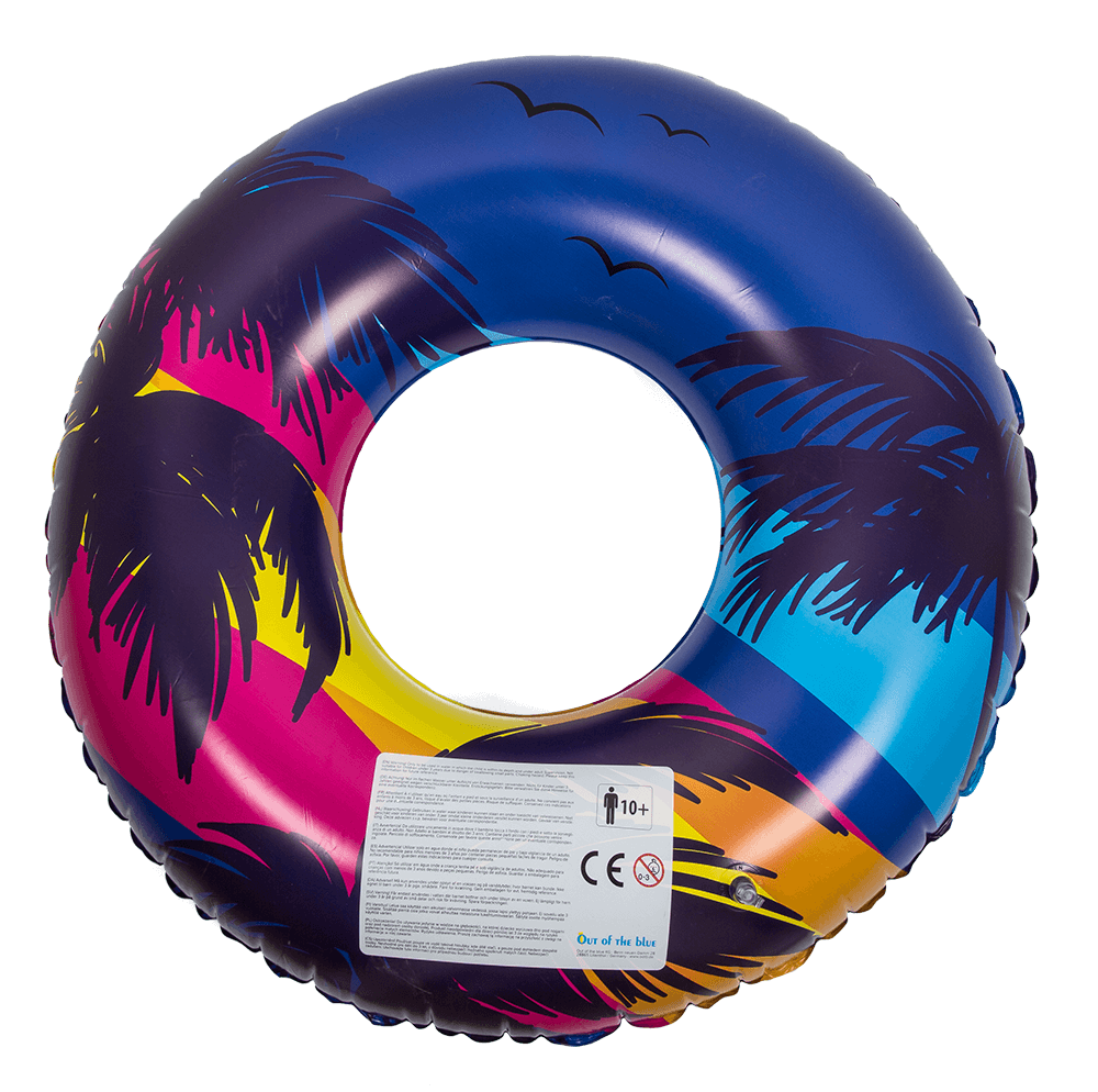 Inflatable swim ring, Palm Tree,