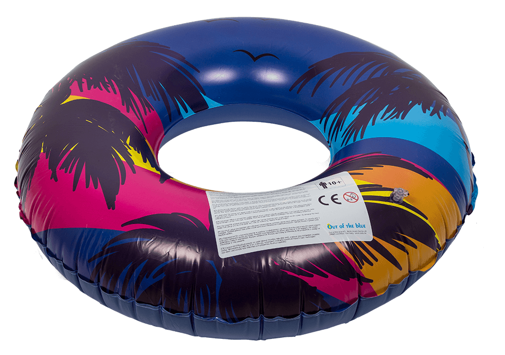 Inflatable swim ring, Palm Tree,
