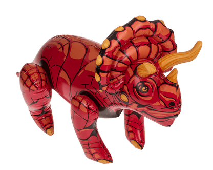 Inflatable dinosaurs, ca. 60 cm,