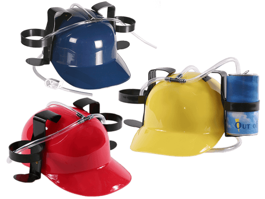 Drinking helmet, 3 colours ass.