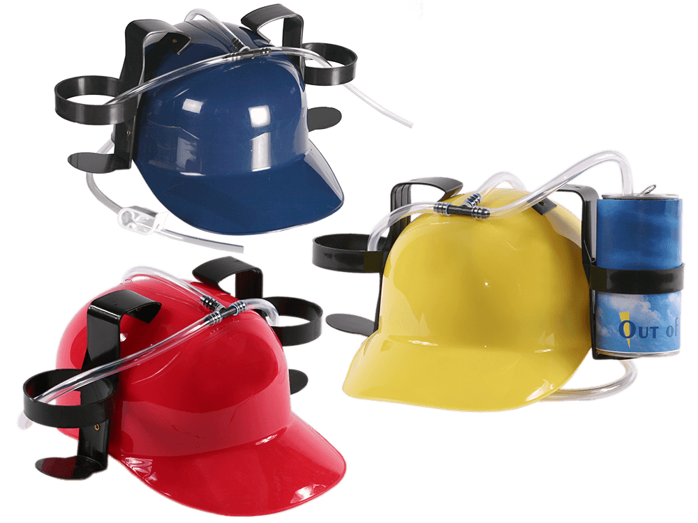 Drinking helmet, 3 colours ass.