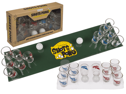 Drinking game, Shots Pong,