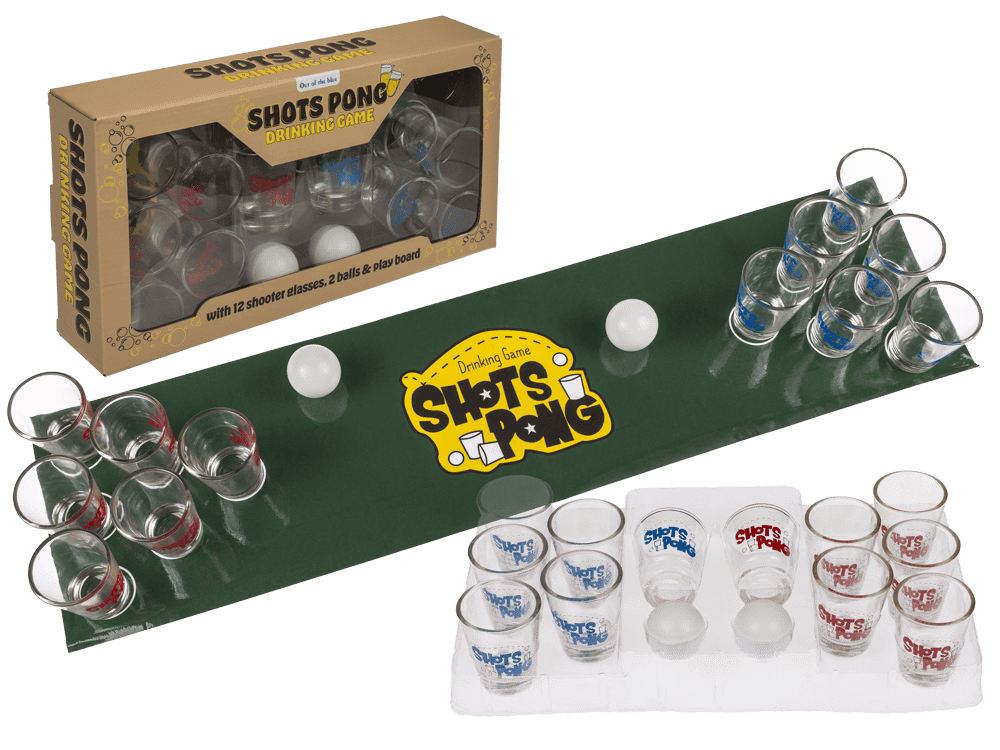 Drinking game, Shots Pong,