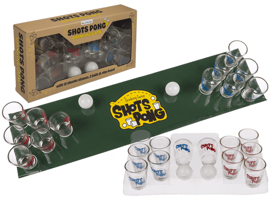 Drinking game, Shots Pong,
