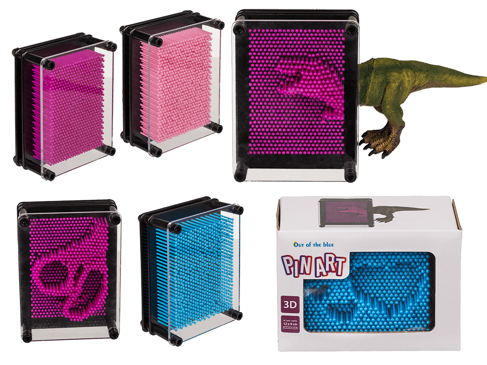 Pin Art, ca. 12 x 9 cm,