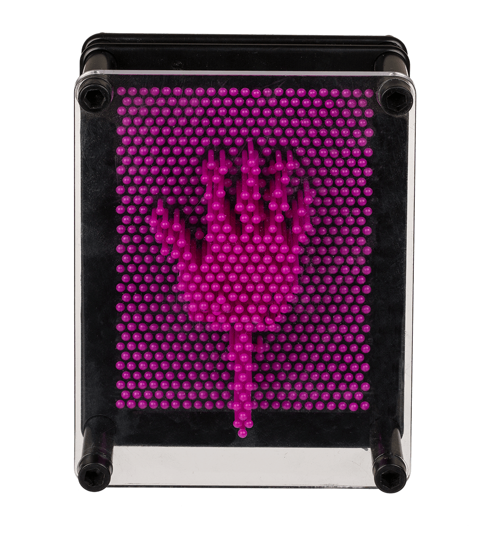 Pin Art, ca. 12 x 9 cm,