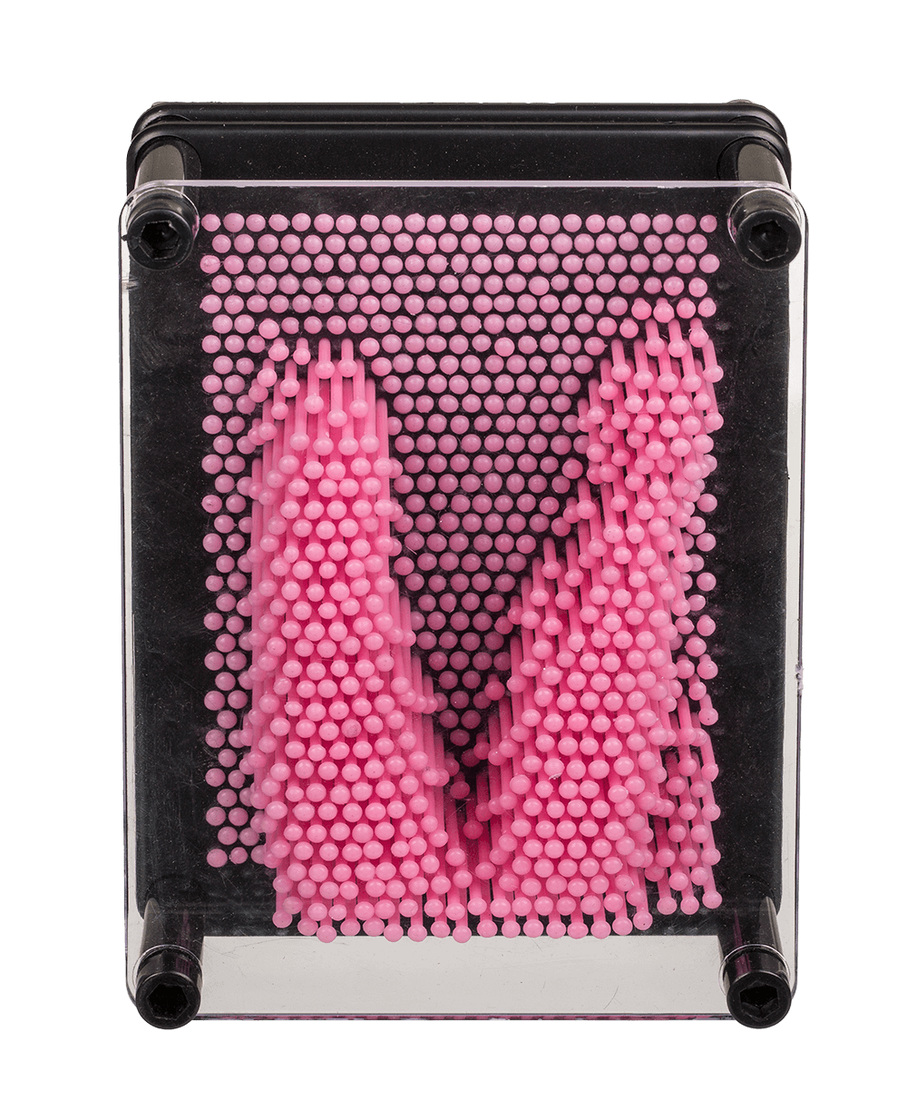 Pin Art, ca. 12 x 9 cm,