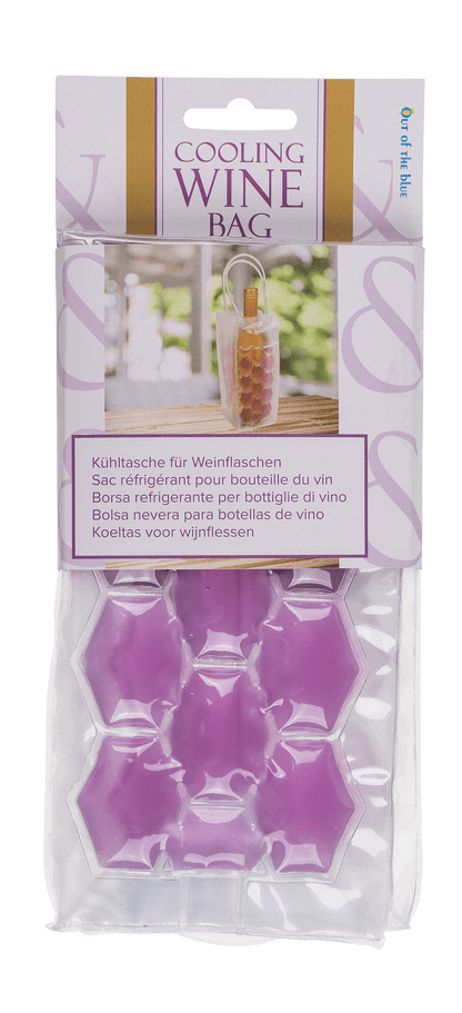 Cooling bag for wine bottles, ca. 25,5 x 9,5 cm,