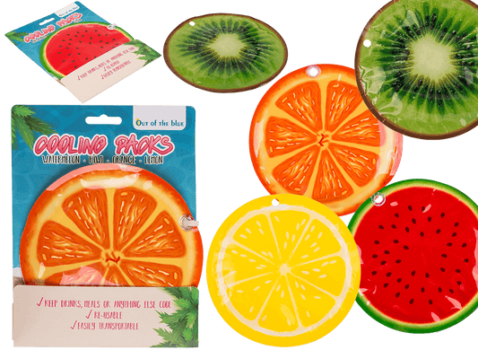 Ice cooling pack, Fruits, ca. 15 cm,