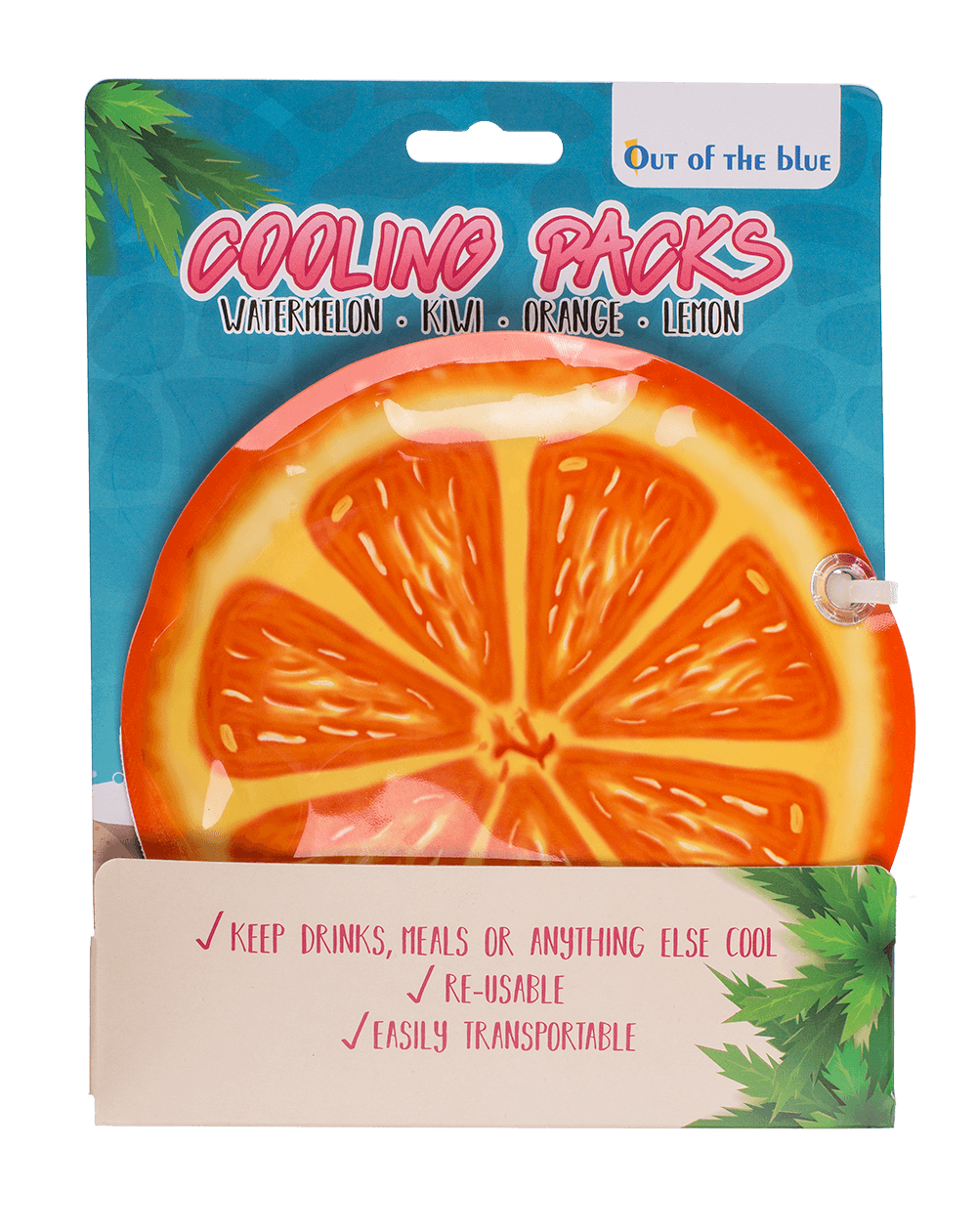 Ice cooling pack, Fruits, ca. 15 cm,