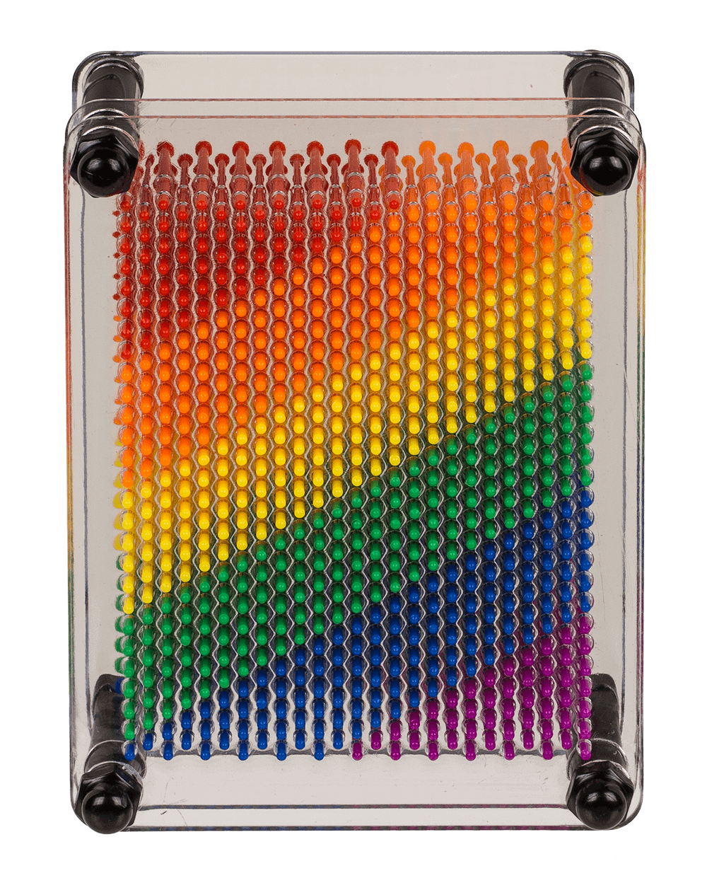 Pin Art, Rainbow, Pride, ca. 12 x 9 cm,