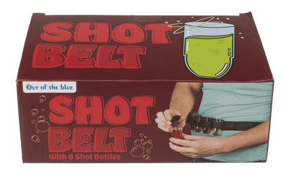 Shot Belt, with 8 shot bottles,