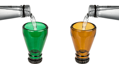 Beer Bottle Shot Glass. for approx. 40 ml,