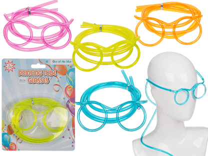 Drinking tube, Glasses,