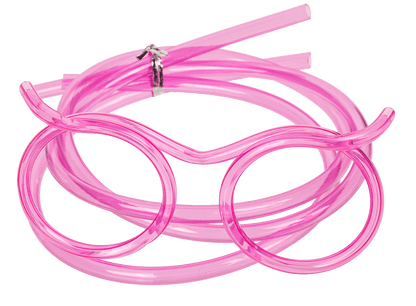 Drinking tube, Glasses,