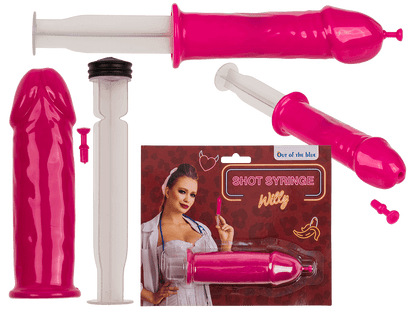 Shot Syringe, Penis, ca. 14 cm,