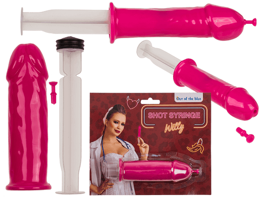 Shot Syringe, Penis, ca. 14 cm,