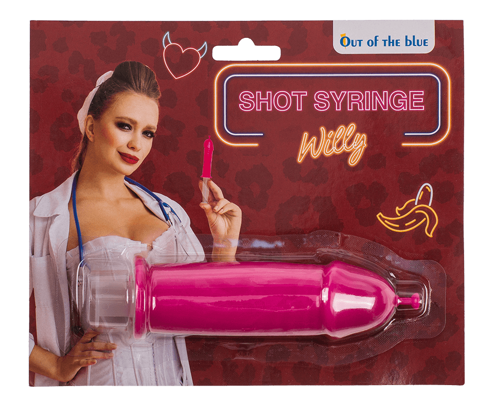 Shot Syringe, Penis, ca. 14 cm,