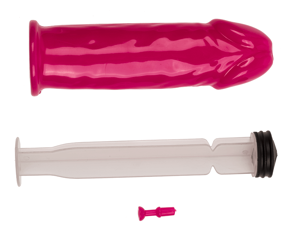 Shot Syringe, Penis, ca. 14 cm,