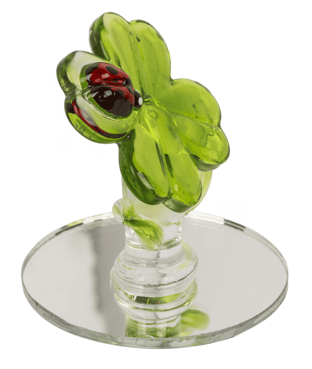 Glass lucky symbols, 4.5 cm,