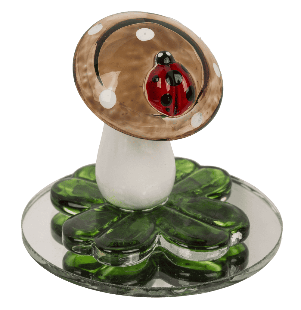 Glass lucky symbols, 4.5 cm,