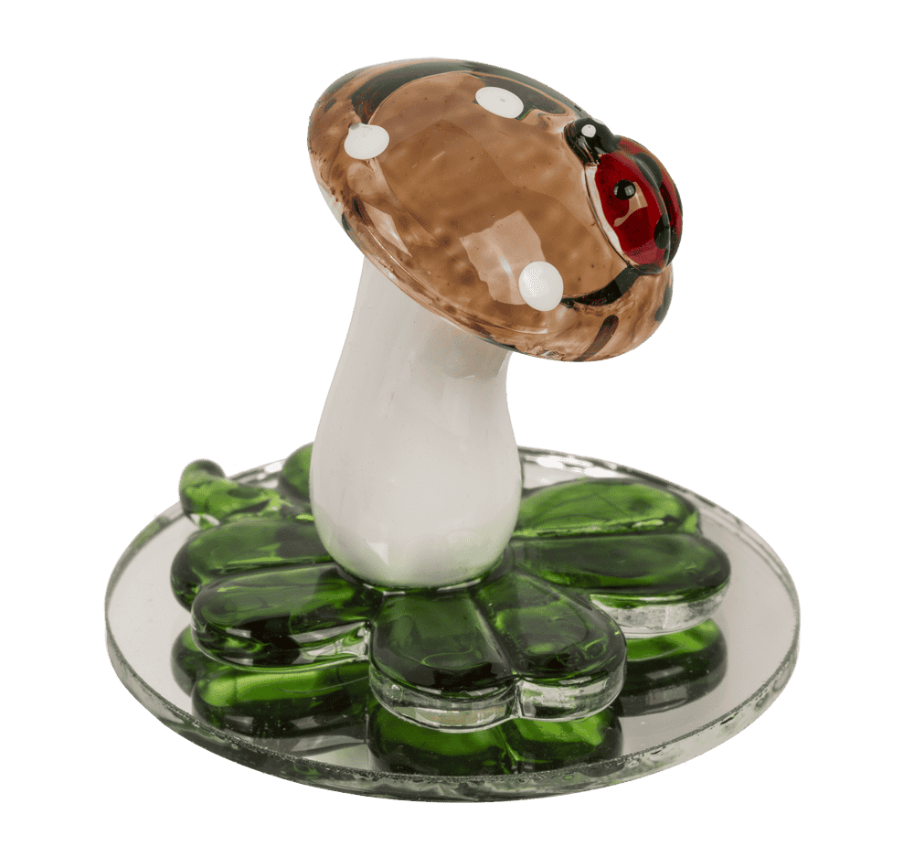 Glass lucky symbols, 4.5 cm,