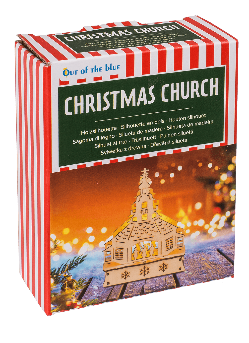 Wooden  silhouette,  Barockkirche,