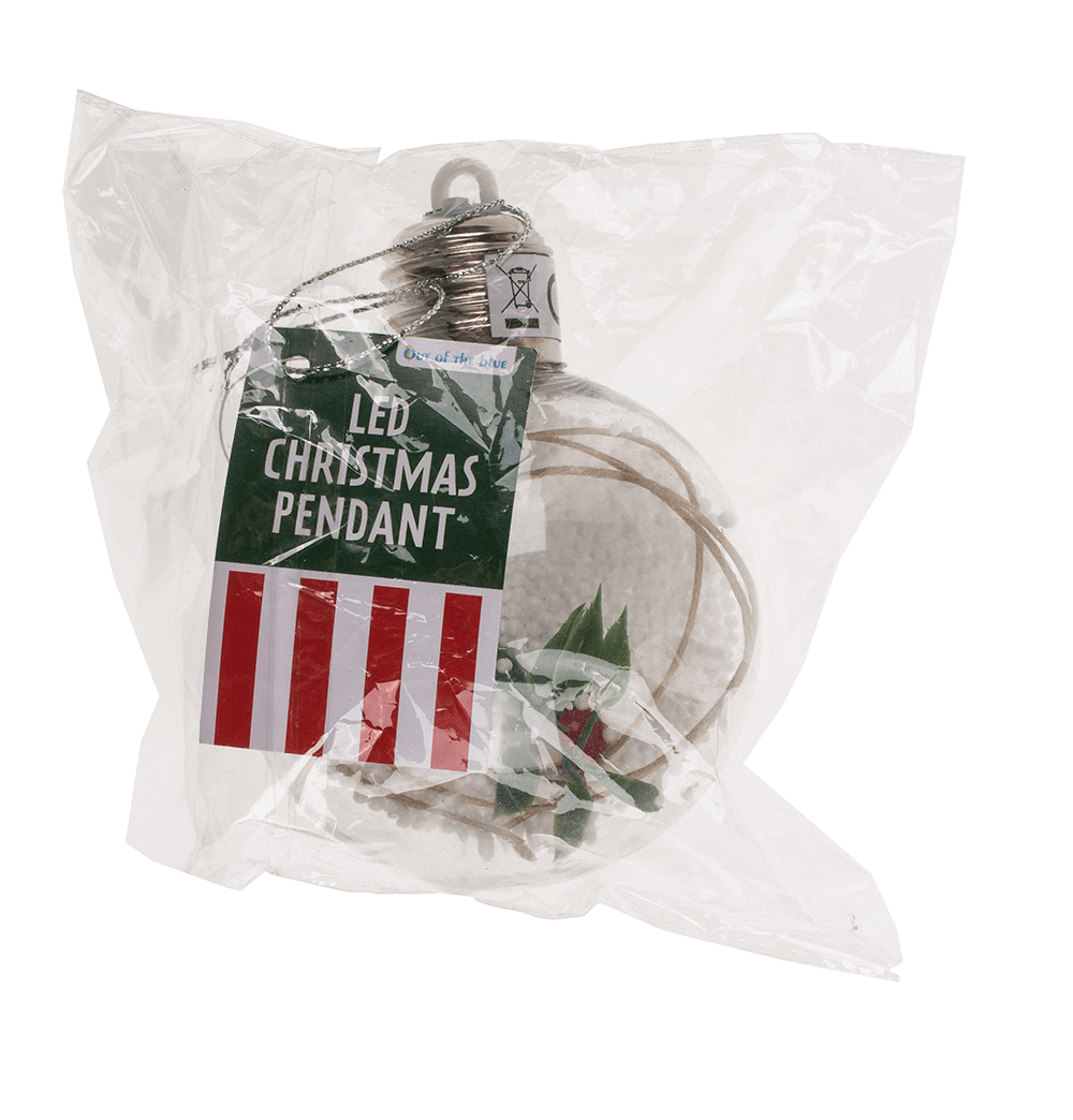 Plastic tree pendants, Christmas,