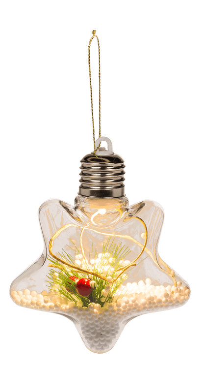 Plastic tree pendants, Christmas,