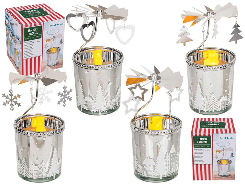 Tea light carousel, Christmas Time,