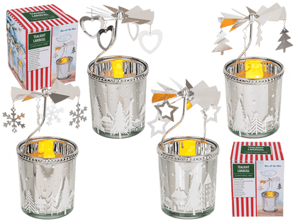 Tea light carousel, Christmas Time,